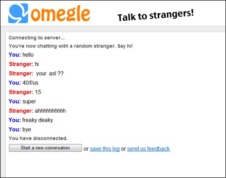 Omegle 12 Omegle 12